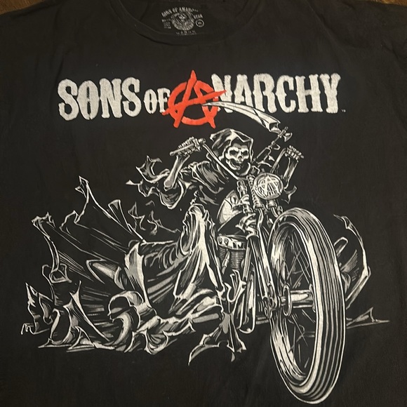 Vintage Sons of Anarchy Tshirt Size 3XL - Picture 2 of 3